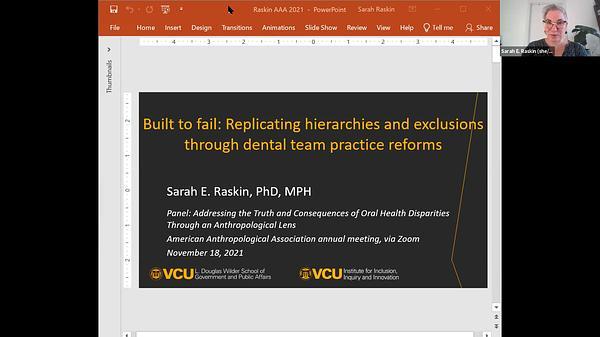 Built to fail: Replicating hierarchies and exclusions through dental team practice reforms