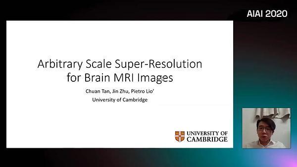 Arbitrary Scale Super-Resolution for Brain MRI Images