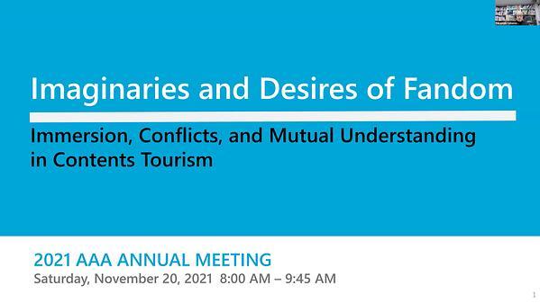 Imaginaries and Desires of Fandom: Immersion, Conflicts, and Mutual Understanding in Contents Tourism