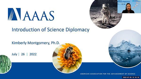 Setting the scene: Introduction and Historical Background to Science Diplomacy