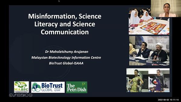 Science Advice to Address Misinformation and Disinformation 