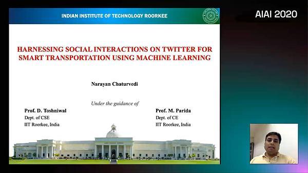 Harnessing Social Interactions on Twitter for Smart Transportation Using Machine Learning