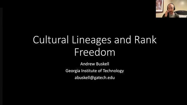 Cultural Lineages and Rank Freedom