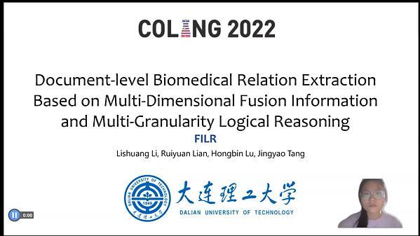 Document-level Biomedical Relation Extraction Based on Multi-Dimensional Fusion Information and Multi-Granularity Logical Reasoning