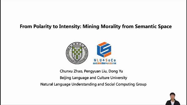 From Polarity to Intensity: Mining Morality from Semantic Space