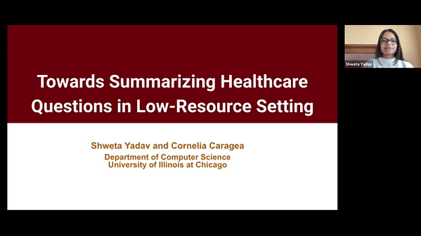 Towards Summarizing Healthcare Questions in Low-Resource Setting