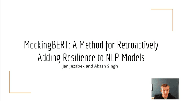 MockingBERT: A Method for Retroactively Adding Resilience to NLP Models