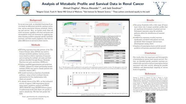 Analysis of Metabolic Profile and Survival Data in Renal Cancer