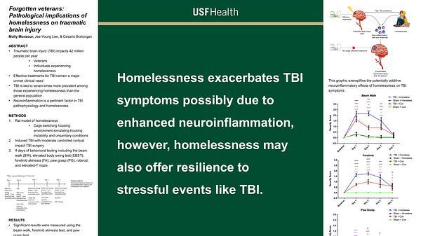 Neurological Surgery - Forgotten veterans: Pathological implications of homelessness on traumatic brain injury - Neurological Surgery