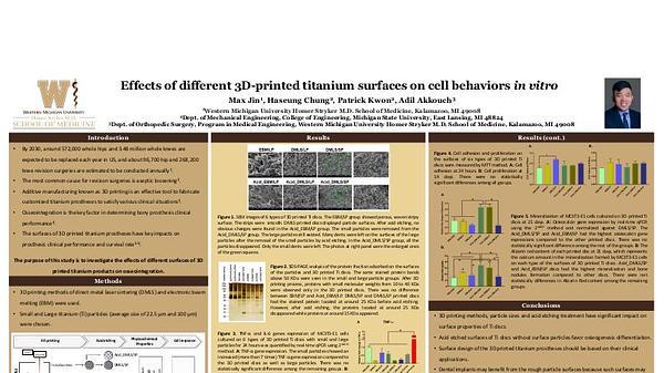 Orthopaedic Surgery - Effects of different 3D-printed titanium surfaces on cell behaviors in vitro - Orthopaedic Surgery
