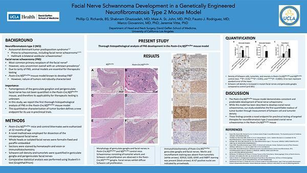 Facial Nerve Schwannoma Development in a Genetically Engineered Neurofibromatosis Type 2Mouse Model