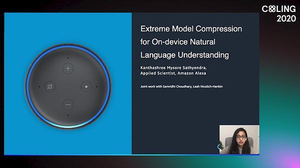 Extreme Model Compression for On-device Natural Language Understanding