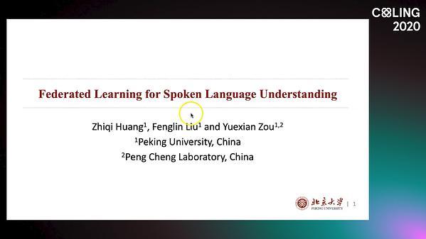 Federated Learning for Spoken Language Understanding