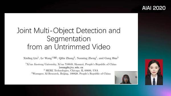 Joint Multi-Object Detection and Segmentation from an Untrimmed Video