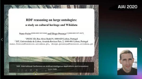 RDF reasoning on large ontologies: a study on cultural heritage and Wikidata