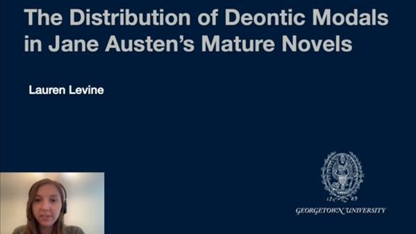 The Distribution of Deontic Modals in Jane Austen's Mature Novels