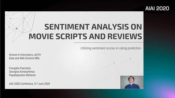 Sentiment Analysis on Movie Scripts and Reviews
