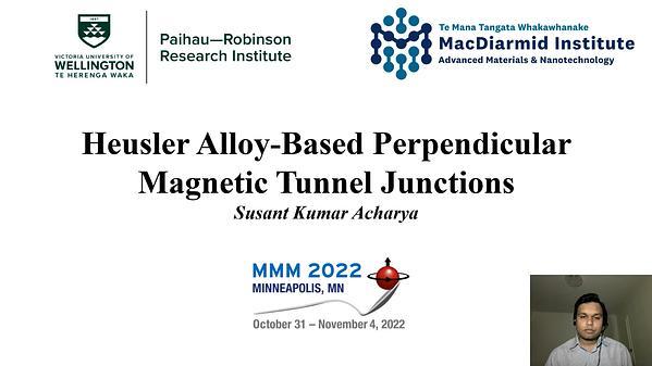 Heusler Alloy Based Perpendicular Magnetic Tunnel Junctions