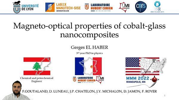 Magneto Optical Properties of Cobalt
