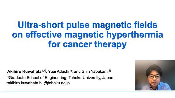 Ultra short pulse magnetic fields on effective magnetic hyperthermia for cancer therapy