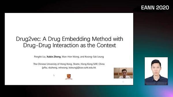 Drug2vec: A Drug Embedding Method with Drug-Drug Interaction as the Context