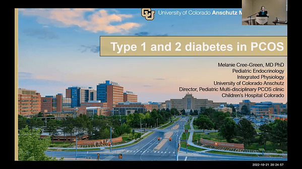 Management of type 1 and type 2 diabetes with PCOS
