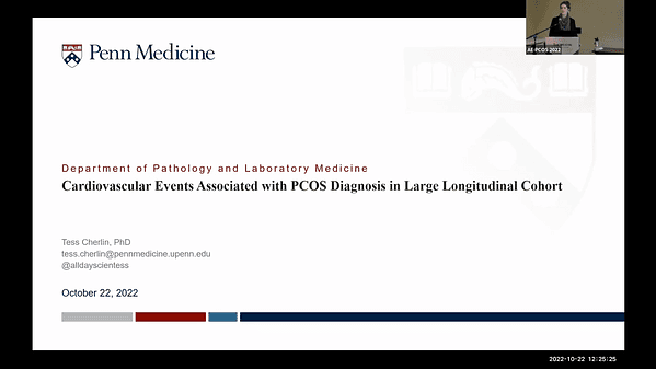 Cardiovascular events associated with PCOS diagnosis in large longitudinal cohort