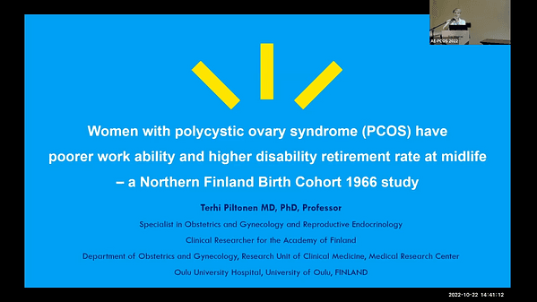 Women with polycystic ovary syndrome (PCOS) have poorer work ability and higher disability retirement rate at midlife - A Northern Finland Birth Cohort 1966 Study