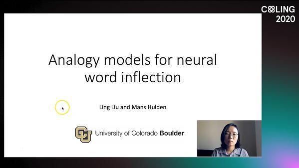 Analogy Models for Neural Word Inflection