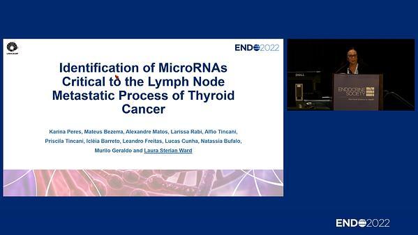 Identification of MicroRNAs Critical to the Lymph Node Metastatic Process of Thyroid Cancer