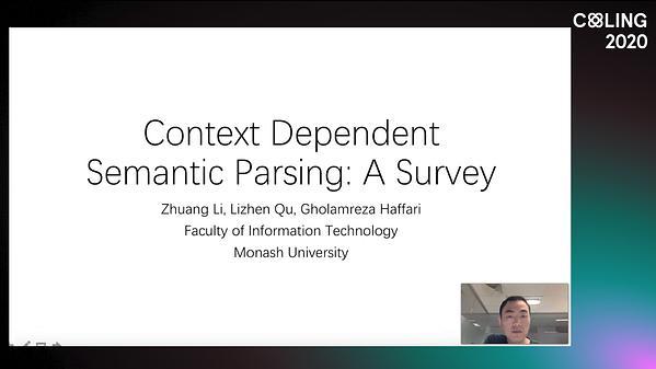 Context Dependent Semantic Parsing: A Survey