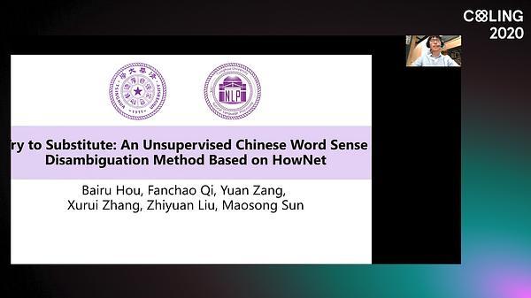 Try to Substitute: An Unsupervised Chinese Word Sense Disambiguation Method Based on HowNet