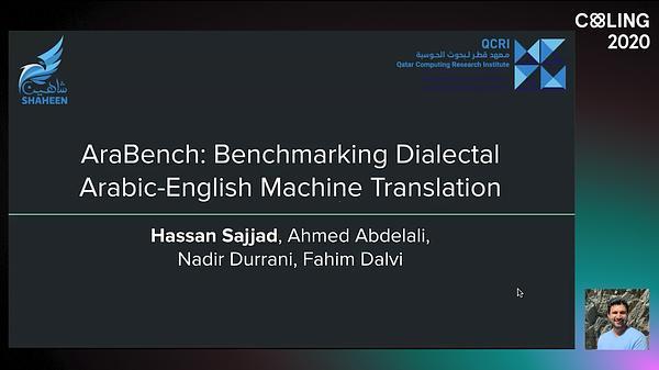 AraBench: Benchmarking Dialectal Arabic-English Machine Translation
