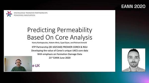 Predicting Permeability Based On Core Analysis