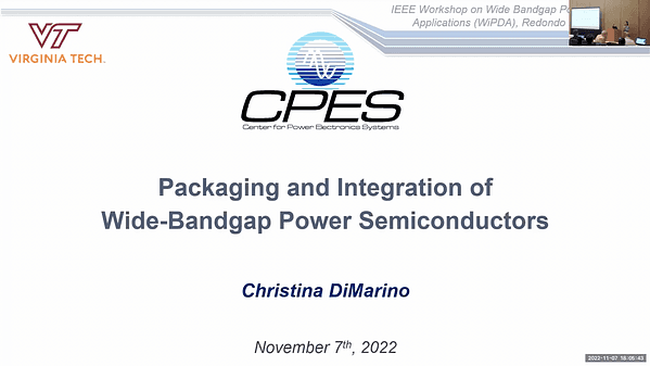 Packaging and integration of wide bandgap power semiconductors