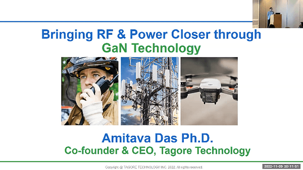 Bringing RF & Power closer through GaN Technology
