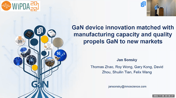 GaN device innovation matched with manufacturing capacity and quality propels GaN to new markets