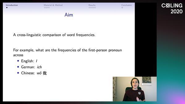 General patterns and language variation: Word frequencies across English, German, and Chinese