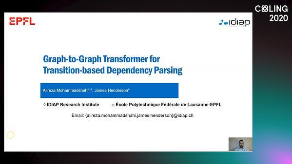 Graph-to-Graph Transformer for Transition-based Dependency Parsing