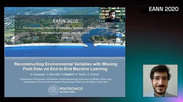 Reconstructing Environmental Variables with Missing Field Data via End-to-End Machine Learning