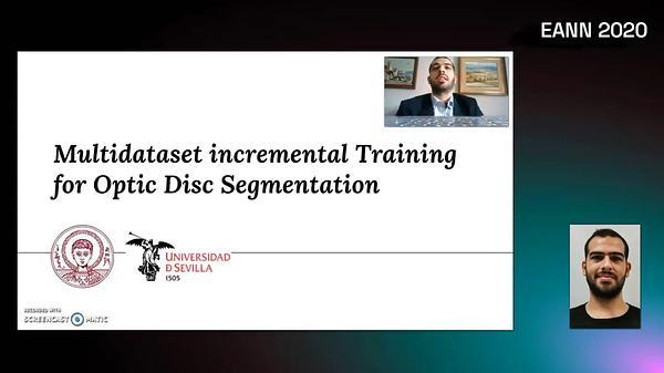 Multidataset incremental Training for OpticDisc Segmentation