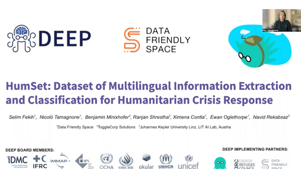 HumSet: Dataset of Multilingual Information Extraction and Classification for Humanitarian Crises Response