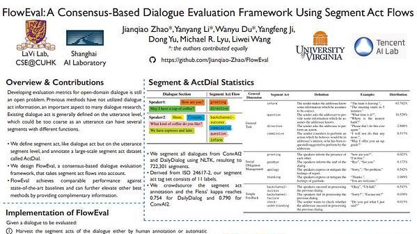 FlowEval: A Consensus-Based Dialogue Evaluation Framework Using Segment Act Flows