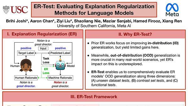 ER-Test: Evaluating Explanation Regularization Methods for Language Models