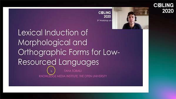 Lexical Induction of Orthographic and Morphological forms for Low-Resourced Languages