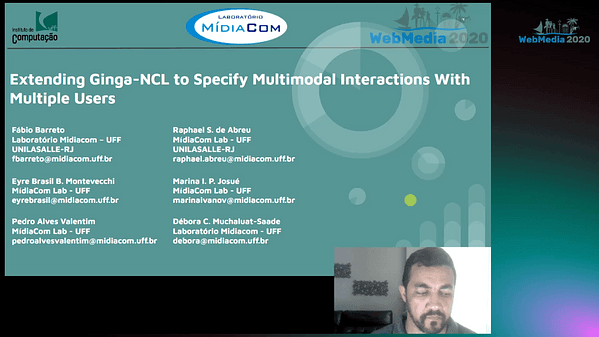 Extending Ginga-NCL to Specify Multimodal Interactions With
Multiple Users
