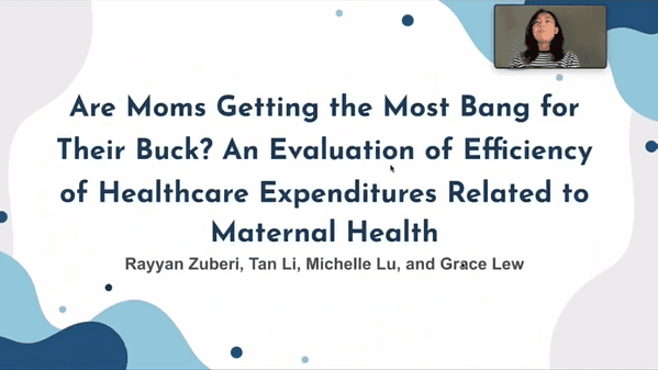 Are Moms Getting the Most Bang ForTheir Buck? An Evaluation of Efficiencyof Healthcare Expenditures Related toMaternal Health