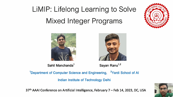 LIMIP: Lifelong Learning to solve Mixed Integer Programs