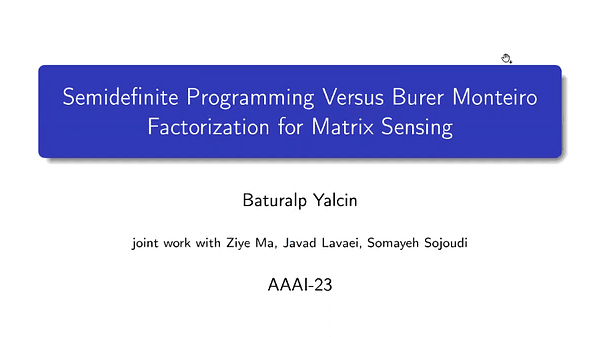 Semidefinite Programming Versus Burer-Monteiro Factorization for Matrix Sensing