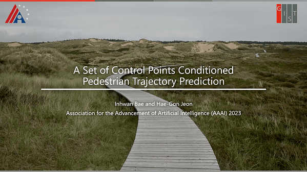 A Set of Control Points Conditioned Pedestrian Trajectory Prediction